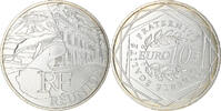France 10 Euro Réunion, Paris, Silver, KM:1750 -