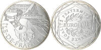 France 10 Euro Ile de France, Paris, Silver, KM:1739 -