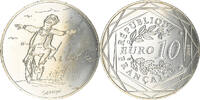 France 10 Euro Liberté, Paris, Sempé, Silver -