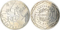 France 10 Euro Centre, Paris, Silver, KM:1650 -