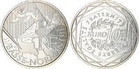 France 10 Euro Basse Normandie, Paris, Silver, KM:1647 -