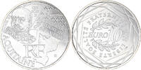 France 10 Euro Aquitaine, Paris, Silver, KM:1863 -
