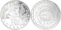 France 10 Euro Lorraine, Silver -