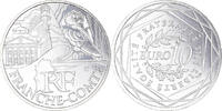 France 10 Euro Franche-Comté, Paris, Silver, KM:1735 -