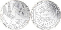 France 10 Euro Haute Normandie, Paris, Silver, KM:1738 -