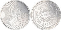 France 10 Euro Semeuse, Silver -