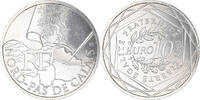 France 10 Euro Nord-Pas de Calais, Silver -