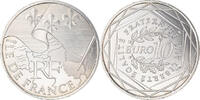 France 10 Euro Ile de France, Silver -