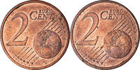 France 2 Centimes d'Euro Double-strike, Coppered Steel -