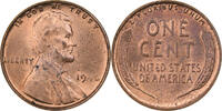 United States Cent Lincoln Cent, U.S. Mint, Brass, KM:A132 -