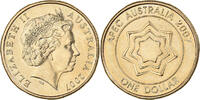 Australia Dollar Elizabeth II, Royal Australian Mint, Aluminum-Bronze -