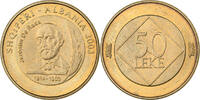 Albania 50 Lekë Brass, KM:89 -