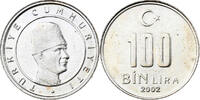 Turkey 100000 Lira, 100 Bin Lira Istanbul, Copper-Nickel-Zinc -