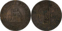 French Indochina Cent French Indo-China, Paris, Bronze, KM:1 -