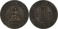 French Indochina Cent French Indo-China, Paris, Bronze, KM:1 -