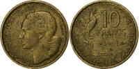 France 10 Francs Guiraud, Beaumont - Le Roger, Aluminum-Bronze -
