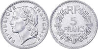 France 5 Francs Lavrillier, Paris, Aluminum, KM:888b.1 -