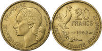 France 20 Francs Guiraud, Paris, Aluminum-Bronze, KM:917.1 -