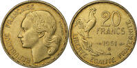 France 20 Francs Guiraud, Beaumont - Le Roger, Aluminum-Bronze -