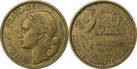 France 20 Francs Guiraud, Beaumont - Le Roger, Aluminum-Bronze -