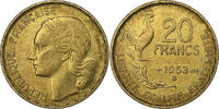 France 20 Francs Guiraud, Beaumont - Le Roger, Aluminum-Bronze -