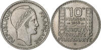 France 10 Francs Turin, Beaumont - Le Roger, Copper-nickel -