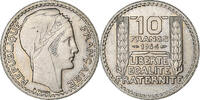 France 10 Francs Turin, Copper-nickel, KM:908.1 -