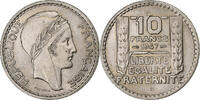 France 10 Francs Turin, Copper-nickel, KM:908.1 -