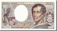 France 200 Francs Banknote, 200 F 1981-1994 ''Montesquieu'' -