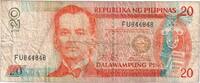 Philippines 20 Piso Banknote, KM:182a -