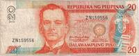 Philippines 20 Piso Banknote, KM:170a -