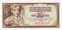 Yugoslavia 10 Dinara 1968-05-01, KM:82b -