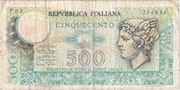 Italy 500 Lire KM:95 -