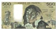 France 500 Francs Pascal, S.258 25673, Fayette:71.36 -