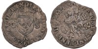 France Douzain aux croissants Coin, Paris, Billon -