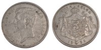 Belgium 20 Francs, 20 Frank Coin, Nickel, KM:102 -