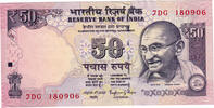India 50 Rupees Banknote, KM:104d -