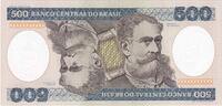 Brazil 500 Cruzeiros KM:200b -