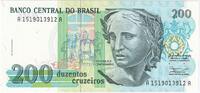 Brazil 200 Cruzeiros UNZ -