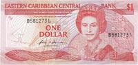 East Caribbean States 1 Dollar UNZ -