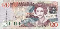 East Caribbean States 20 Dollars KM:39k -