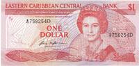 East Caribbean States 1 Dollar UNZ -