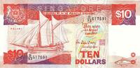 Singapore 10 Dollars KM:11b -
