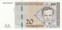 Bosnia - Herzegovina 20 Convertible Maraka KM:65a -
