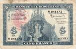 New Hebrides 5 Francs S -