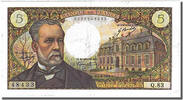 France 5 Francs Banknote, 5 F 1966-1970 ''Pasteur'', 1968-08-01 -