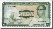 Gambia 10 Dalasis Banknote -
