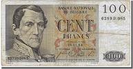 Belgium 100 Francs Banknote, 1954-11-25 -