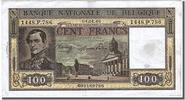 Belgium 100 Francs Banknote, 1946-01-04 -