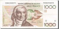 Belgium 1000 Francs Banknote -